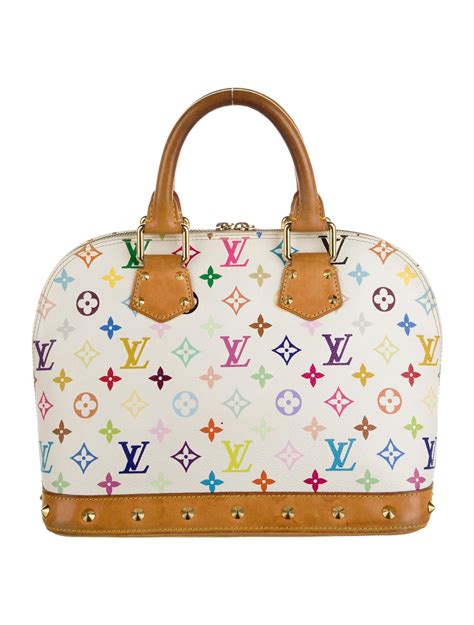 louis vuitton white monogram multicolore.